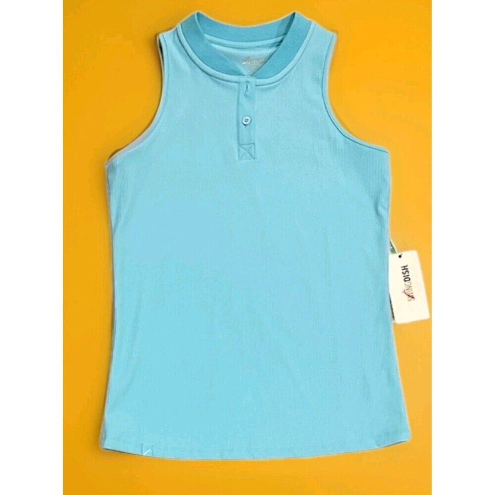SwingDish Women's Emerson Sleeveless Golf Tank Top NWT‎ Cr60 Excellent Small